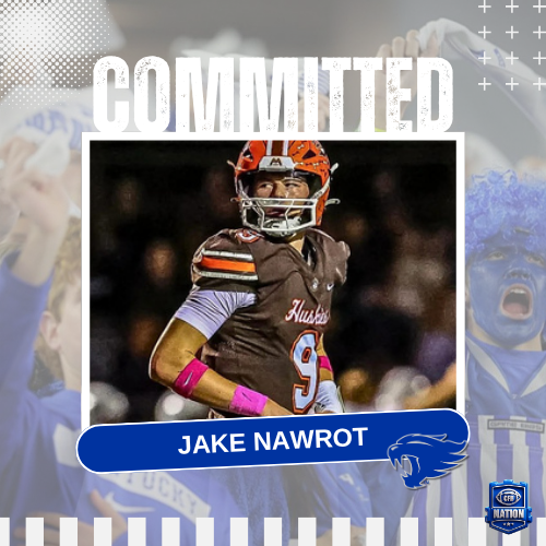 TheCFBNation's tweet image. John Hersey (IL) 2027 4⭐QB Recruit Jake Nawrot Has Announced His Commitment To The University of Kentucky

Nawrot Is The #2 Ranked QB In The 2027 Class &amp;amp; Top 40 Overall

#GoCFB #CollegeFootball #Kentucky #GoCats @JakeNawrot @HerseyHuskies