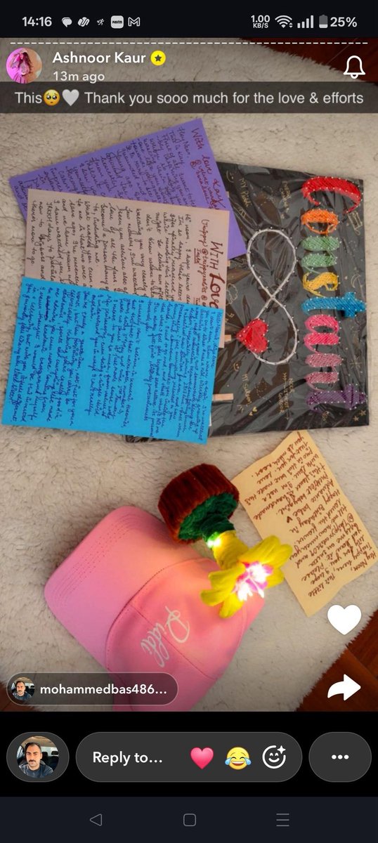 okay she posted the gifts 😭

#Abhinoor