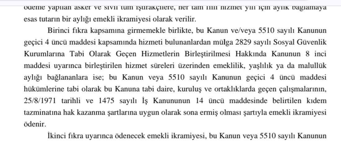 ANAYASA MAHKEMESİ 14 Nisan GÜNDEMİ:
Hizmet birleştirmesi yapan memurların emekli ikramiyesi haklarını düzenleyen ve KHK'lıları mağdur eden
Emekli Sandığı Kanunu'nun 89/2  maddesinin iptali talebi görüşülecek.