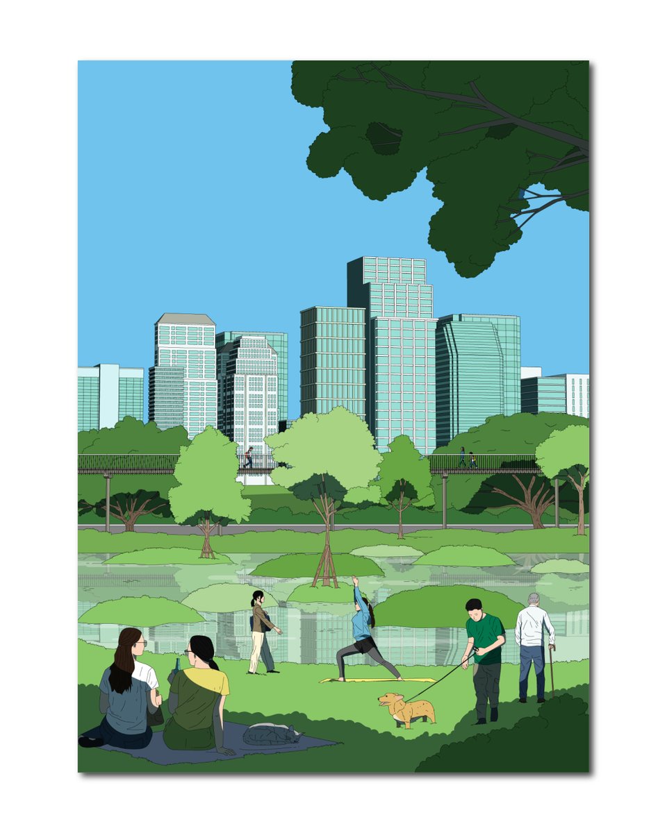hooopartwork's tweet photo. ได้ทำภาพประกอบให้หนังสือ รายงานประจำปีกทม. 2568 กับทีม @UrbanCreatureTH  ตอนนี้ publish E-book แล้ว แวะๆ ไปดูใน fb กทม. ได้เลย 😮 https://t.co/QLp55S2XSN