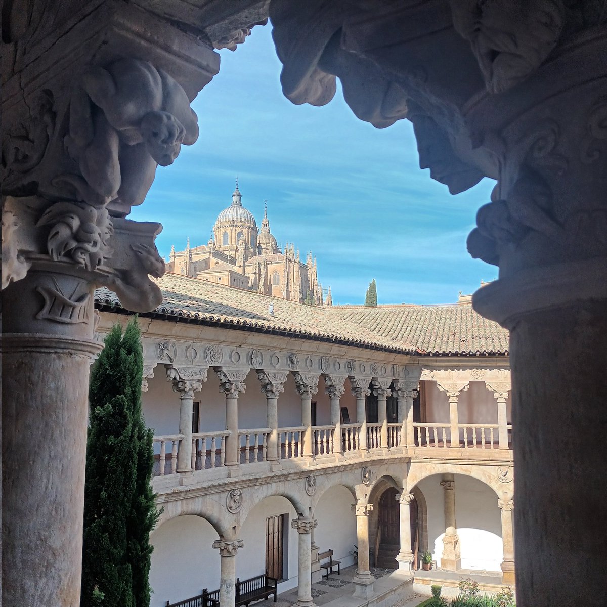 llinamarti's tweet photo. Las Dueñas. #Dominicas #Salamanca Silencio y sol frío. #Salamanca https://t.co/TEwT2YVFJh