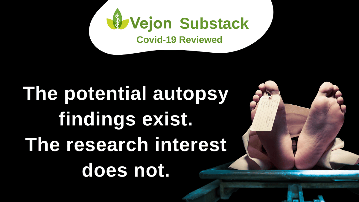 vejon_health's tweet image. Anyone who discounts the value for urgent ongoing autopsy studies, is not interested in your health.

#covid #medicine #research
