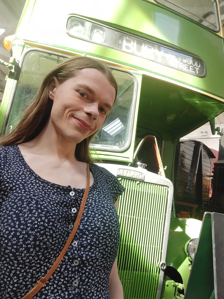 ashindac's tweet image. I had a fantastic time at the East Lancashire Railway and Bury Transport Museum last Friday! Check out my Insta for lots more photos and videos. ☺️

#steamengine #railway #heritage #trans #lgbt