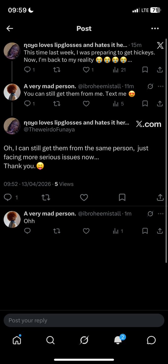 A very mad person. tweet media