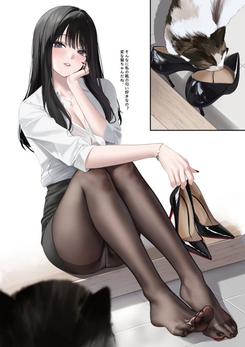 #凍結祭りでフォロワー減ったから自己紹介して逆に増やす 最近、OLの冴美ちゃんを描いています。