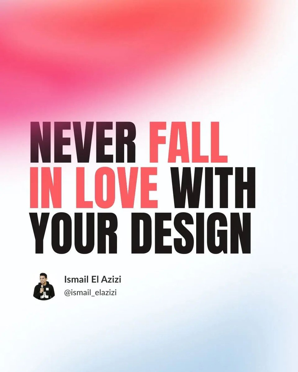 Gooddy_Gooddy01's tweet image. Good day Designers 👋, Checkout this article, know why you should never fall in love with your own design, it's crucial, explore more if you can, it might be useful to you in one way or the other................#Designgod #uidesign  #uiuxdesign #UIUXDesigner #uiuxdesigners