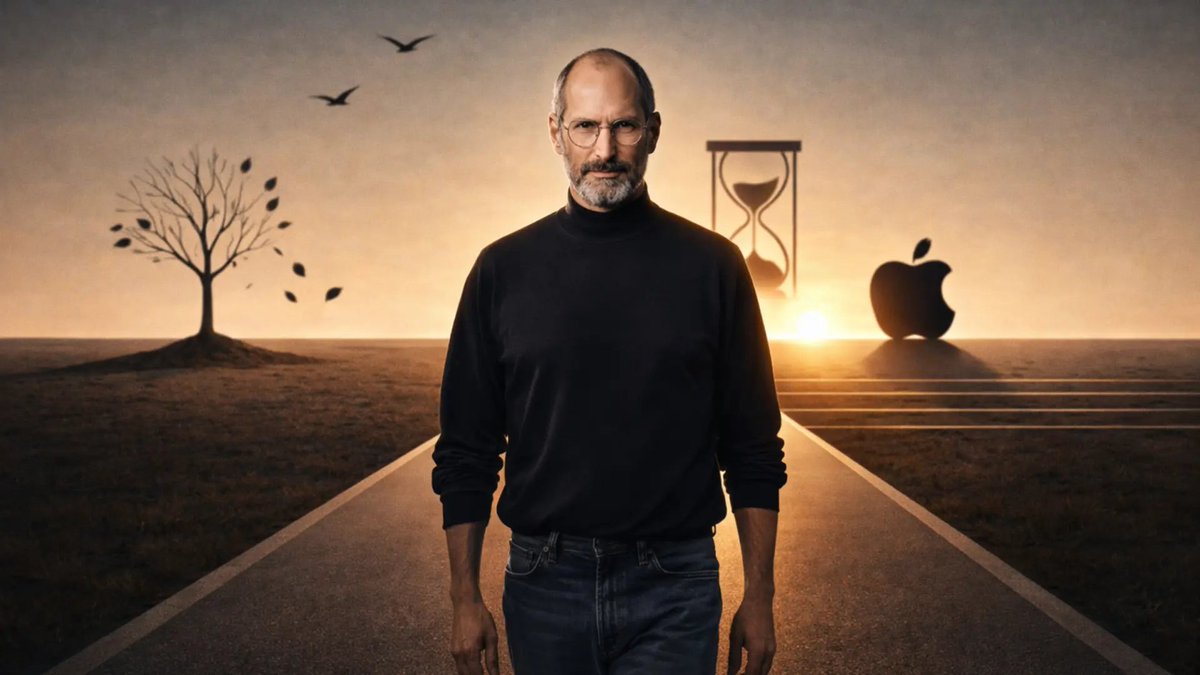 AppleX4_'s tweet image. Steve Jobs era un tirano en reuniones pero un filósofo en discursos 🎯. Su verdadera lección no fue el éxito lineal, sino el coraje de romper el guion que otros escribieron. Priorizar despiadadamente. ¿Y tú, qué estás construyendo? #Apple #Visión￼