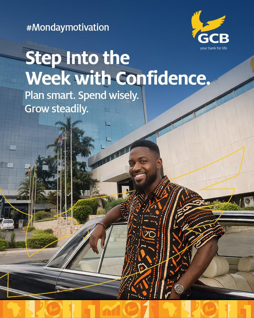 GCBBankPLC's tweet image. Make intentional choices, stay disciplined with your finances, and keep your eyes on the bigger picture. Progress isn’t loud, it’s consistent.

Own your week. 💪

#MondayMotivation #StayFocused #GrowWithPurpose #GCBCares #YourBank4Life