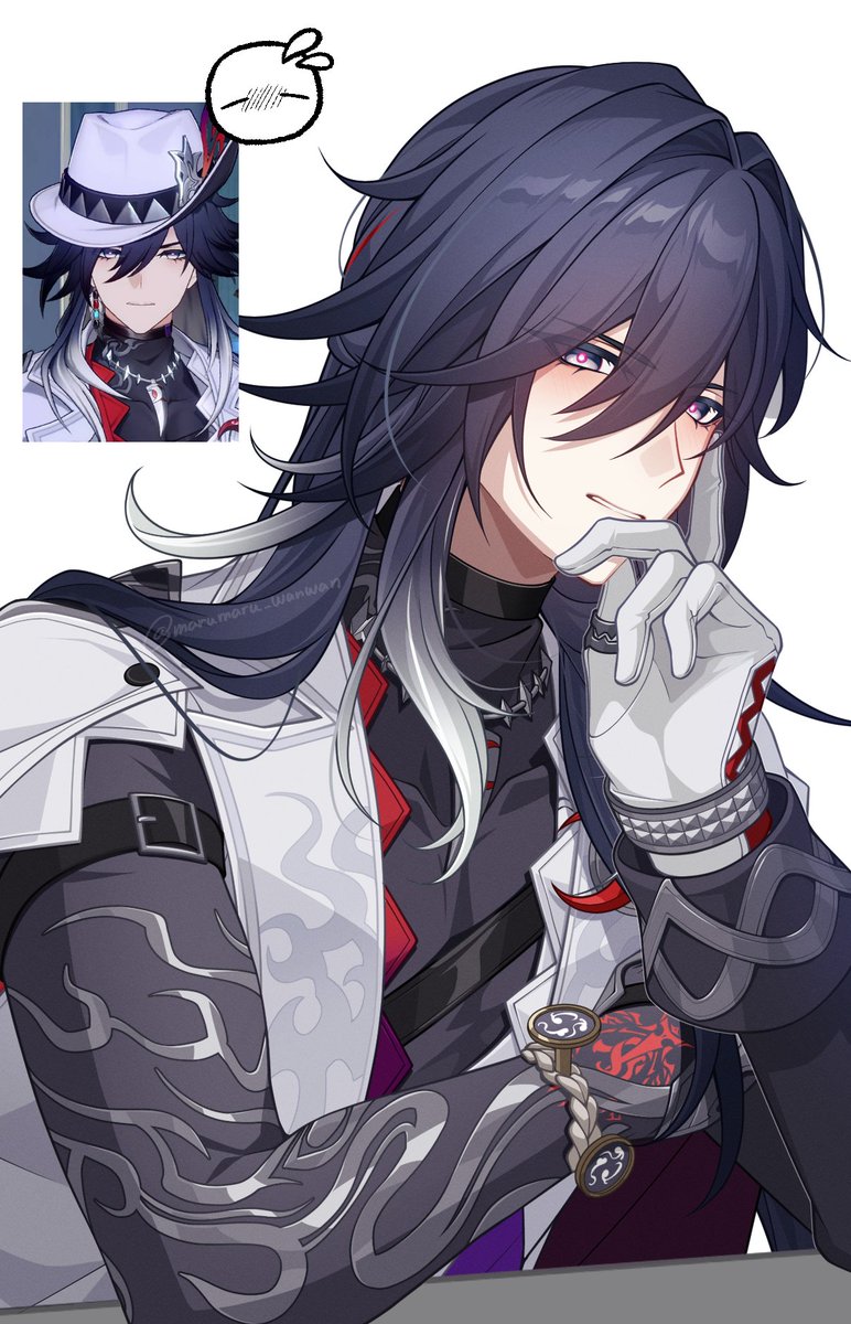 marumaru_wanwan's tweet image. 不死途さんの照れ顔めっちゃ良い〜🎶

 #Ashveil