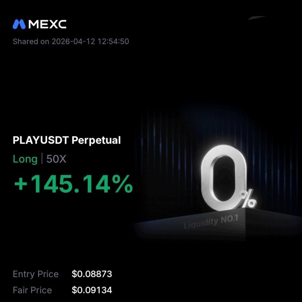 Pr0fitconscious's tweet image. $PLAY/USDT 🔥🔥

1ST Take-Profit Target Hit 👑

#Profit Running: +145% 💵💵

DURATION = 13M 7S⭐️⭐️

Premium ➢ @ProfitConscious_adm1n ✰ 💎💎