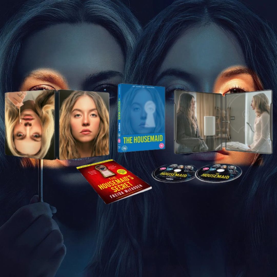 zavvi's tweet photo. The secret's out...

The Housemaid SteelBook is in stock and shipping now, and we can finally confirm the artwork!

Get your copy here >>> https://t.co/8dVRjvGJNu https://t.co/TrMegIGmvE