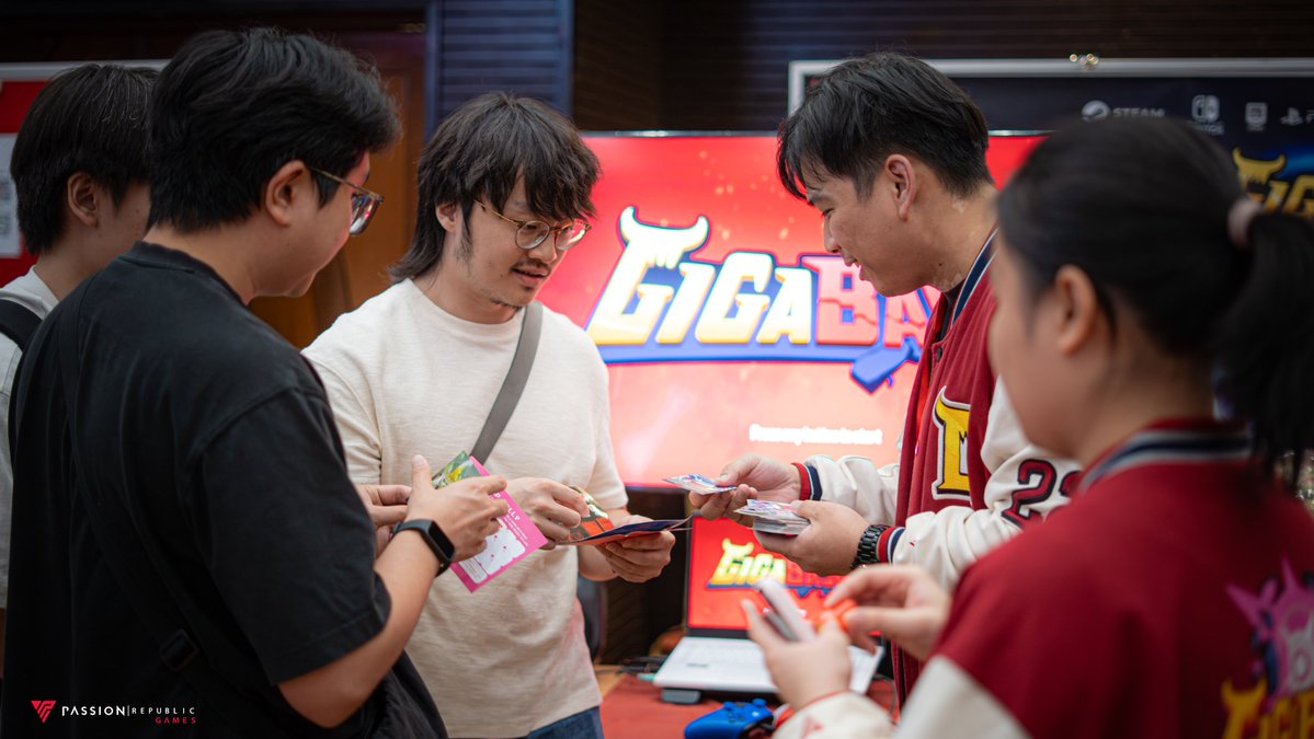Tweet_PRG's tweet photo. Indie Jam 2026 by @themagicrainMY was actually peak 🔥💥A huge heartfelt thanks to everyone and our fellow indie devs who pulled up to the booth to #GigaBash it out with us! The weekend a total blast!⚡️

#PassionRepublicGames #IndieJam2026 #Indiegames #Community #Indiedevs https://t.co/qS177cqy3L