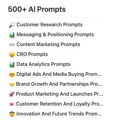 aiwithjainam's tweet image. Giving away 500+ mega prompts for ChatGPT, Claude, Gemini, and automation workflows.

These took months to curate. Yours in one click.

Comment "AI" and I'll DM you the link