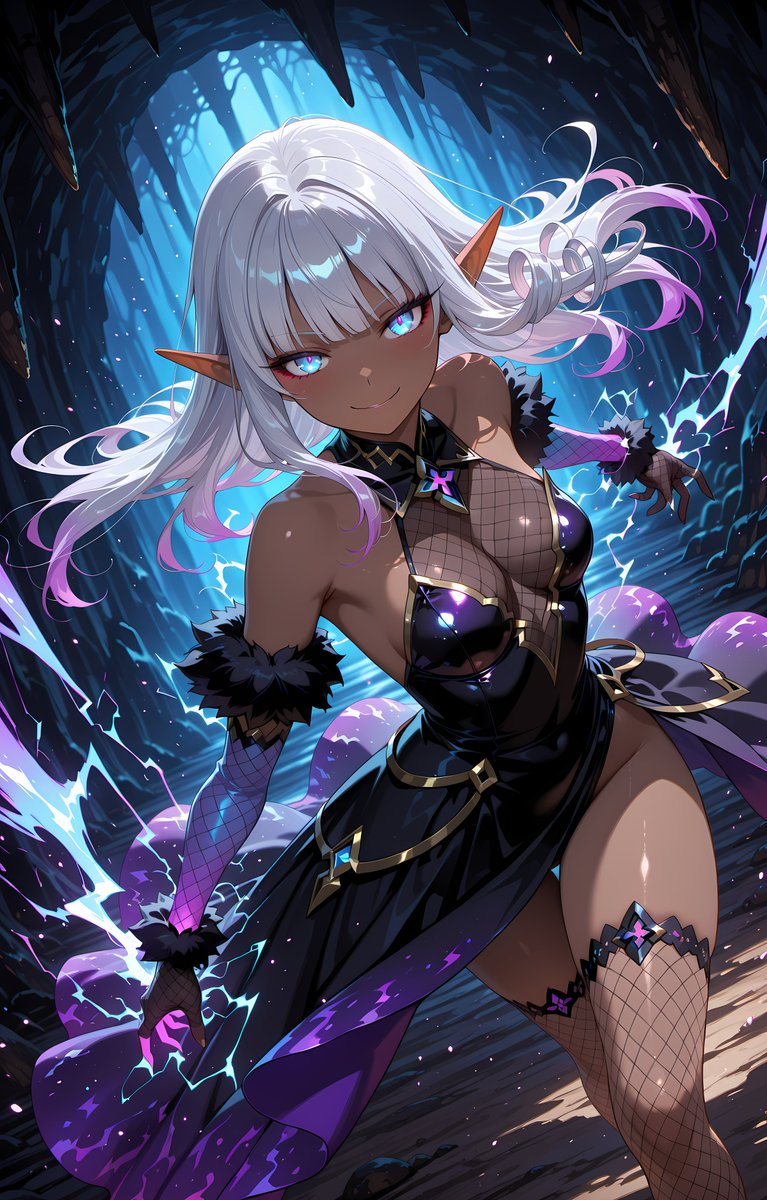 SignunVonBeruck's tweet image. Here a thunder mage for the #MageMondayAI by @GoonerrMasterr and @theway2377

#AIart #AIgirl #AIArtwork #StableDiffusion