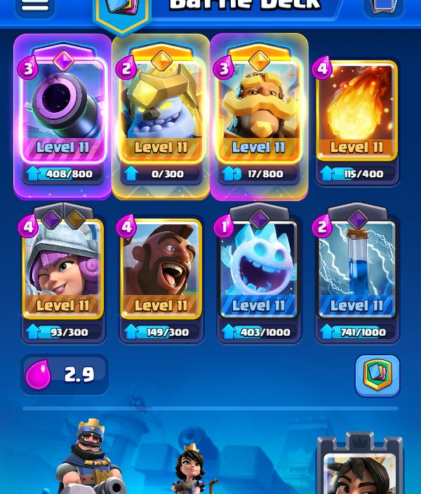OCTkingfall's tweet photo. Here's the deck I used to get 10 wins in the Royal Tournament in #ClashRoyale !

I got a win before the tourney ended after the screenshot 😶‍🌫️ https://t.co/p4aA7St0kC