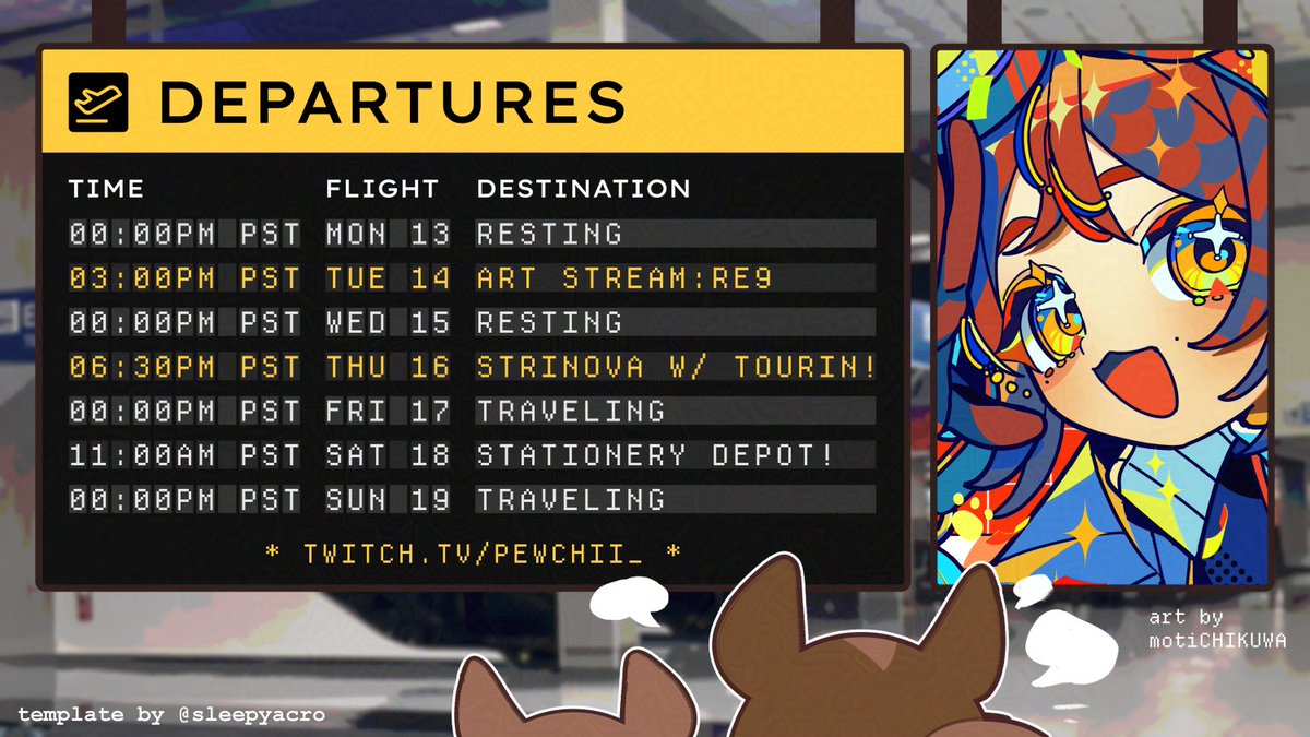 Pew 🐿️✈️@ Animazement i24 tweet media