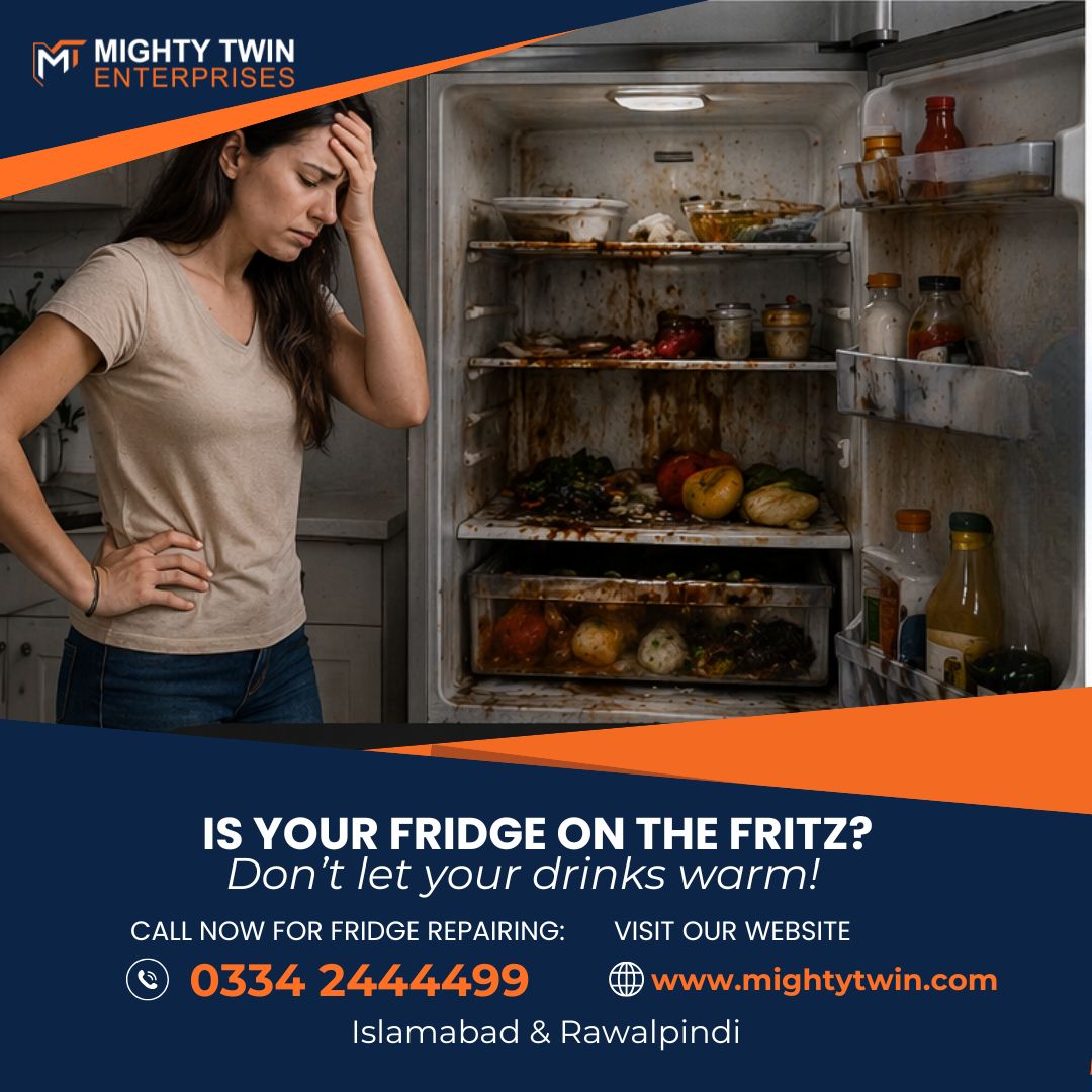 mightytwinent's tweet photo. 🧊 Is your fridge on the fritz? Don't let your food go bad or your drinks get warm!

A malfunctioning fridge can lead to spoiled food, wasted money, and major inconvenience.
Get your fridge repaired today. Call us at 0334-2444499 or visit https://t.co/fsHrUB1yNw

#FridgeRepair https://t.co/Hm2lEEgZr6