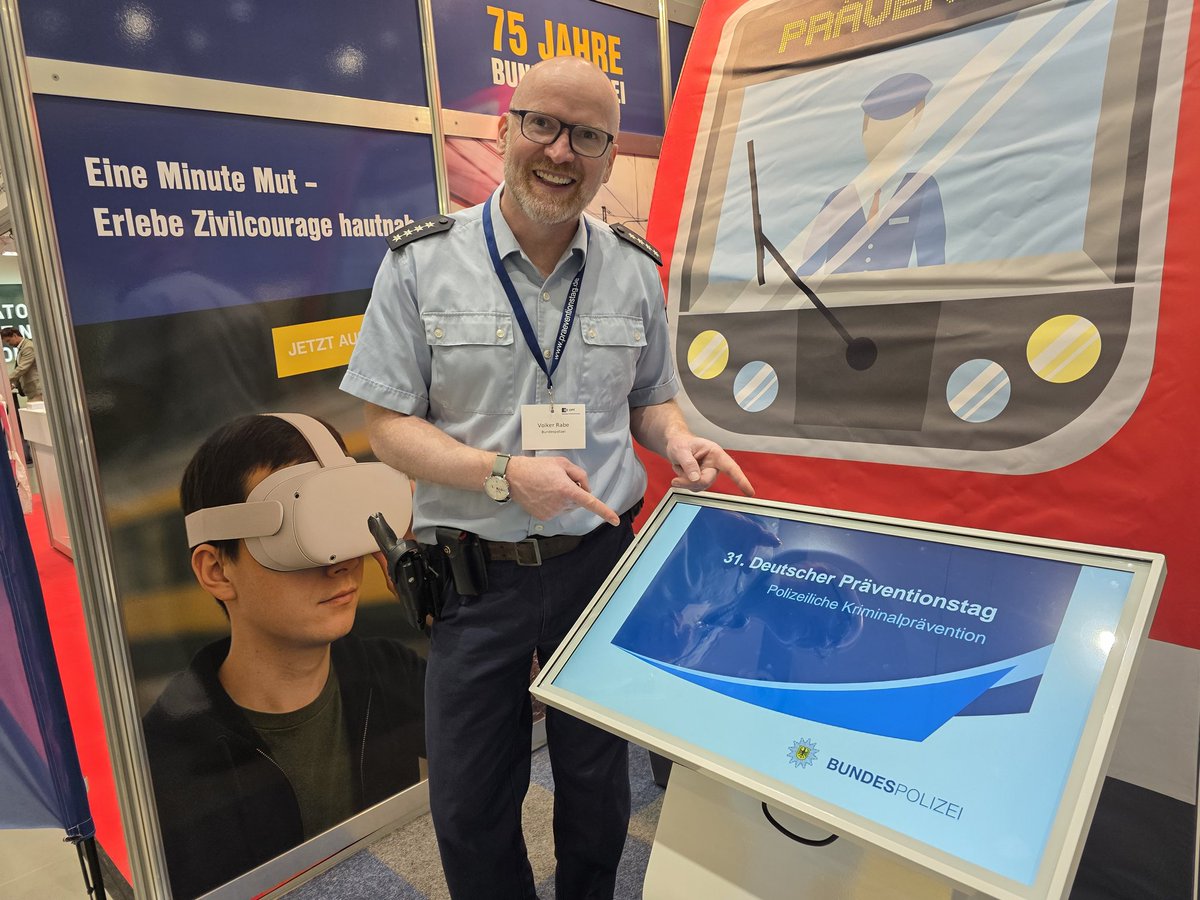bpol_nord's tweet image. Startschuss: Der Deutsche #Präventionstag zur Gewalt- und Kriminalprävention im #HCC hat seine Tore bereits geöffnet. #Hannover ist im Präventionsfieber! #DPT2026 #DPT31 #Bundespolizei
