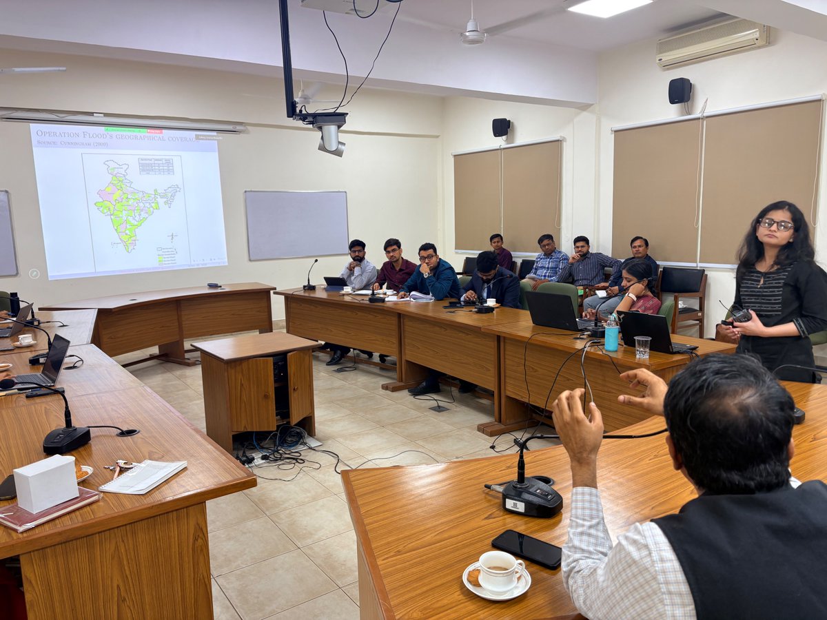 The <a href="/IEGResearch/">Institute of Economic Growth</a> recently hosted <a href="/TanuGupta_/">Tanu Gupta</a>  for a seminar on “Milking Long-Run Benefits from Nutrition: Operation Flood and Adult Health in India”. 

The study shows that exposure to Operation Flood improved long-run human capital, increasing adult height and reducing stunting