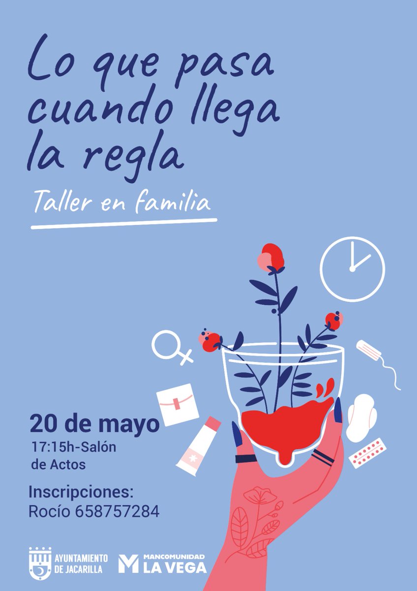 MLVlavega's tweet photo. 🌸 TALLER EN FAMILIA: "Lo que pasa cuando llega la regla" 🌸 ¡La primera regla es un momento natural e importante en la vida de toda niña, donde una información precisa es clave para romper tabúes y eliminar miedos y vergüenzas 💪✨!  

 ¡Inscríbete 📲 658 757 284 ( Rocío) https://t.co/qnClLgNW1V