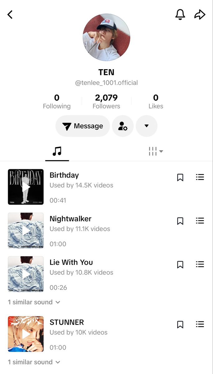 Peanut (#SO10)🐰 #TEN_STUNNER tweet media