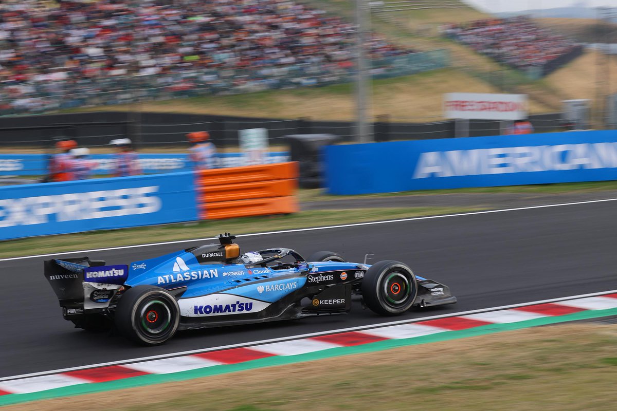 hikurata's tweet photo. #Motorsport_never_dies
#Formula1 #JAPANESEGP 2026 #Suzuka
#AtlassianWilliamsF1Team #23 #AlexanderALBON 選手 https://t.co/7KB32c0v1I