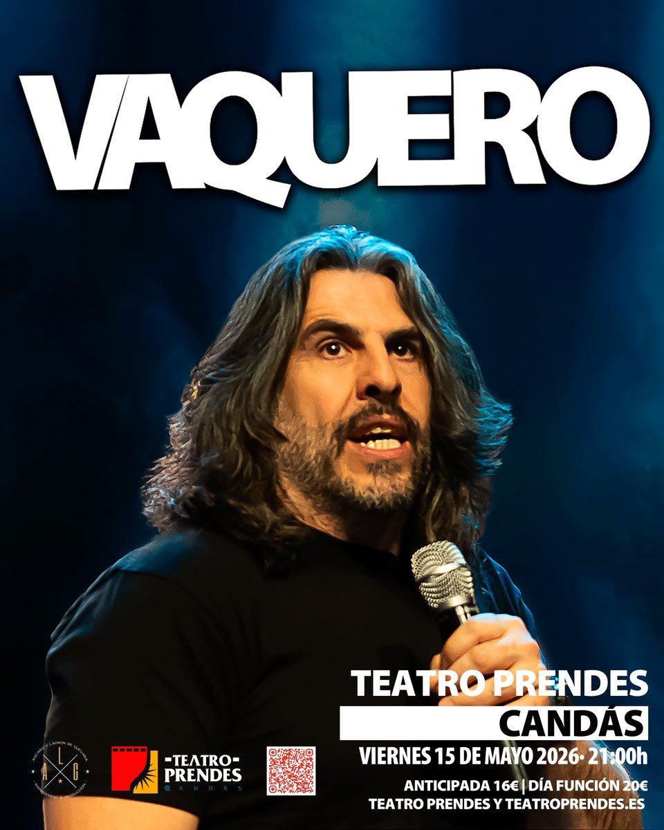 ALGmanagement's tweet image. ¡Que no se te pase! @VaqueroEH llega a Candás

📅15/05
🕗21:00
🎭Treatro Prendes
🎟️​Entradas en lnk.bio/alg_management

#entretenimiento #cultura #monologo #comico #teatro #gira #tour #ALG #standupcomedy #humorenvivo #jjvaquero #candas #planesporasturias #cultura