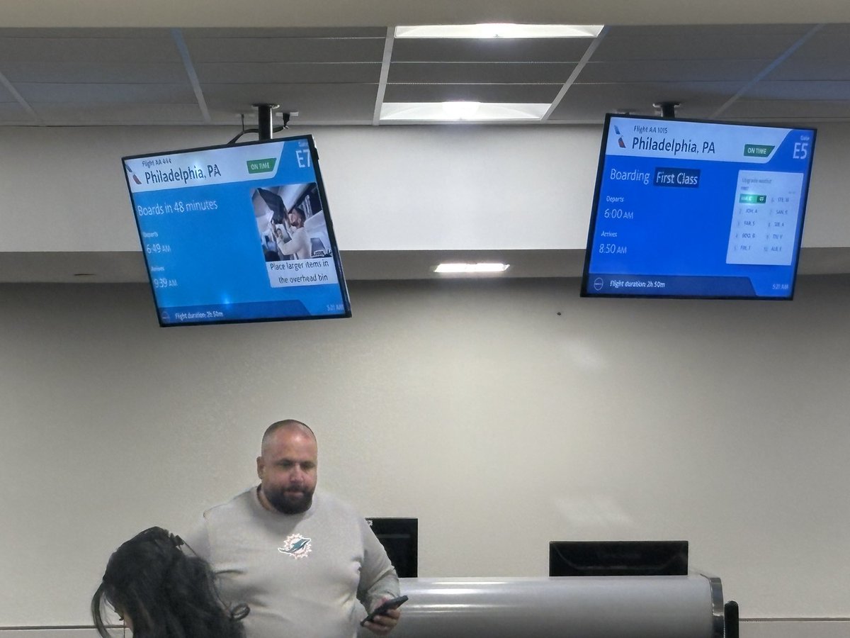 Guess a lot of people want to go to Philadelphia this morning!