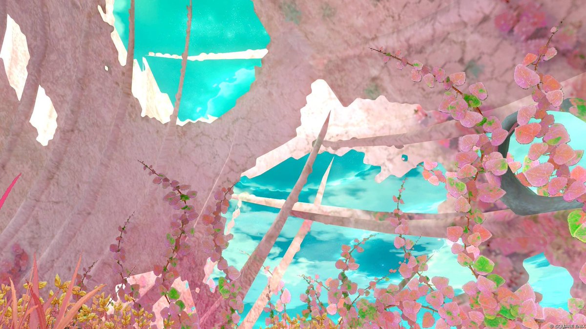 No.213
【悠久の空】
ツタの間からのぞく
切り取られた青空とのコントラスト

過去から、未来へ
その悠久の空に思いを遠く馳せたのです

 #DQ10 #果ての大地ゼニアス調査録 #DQ10写真コンテスト