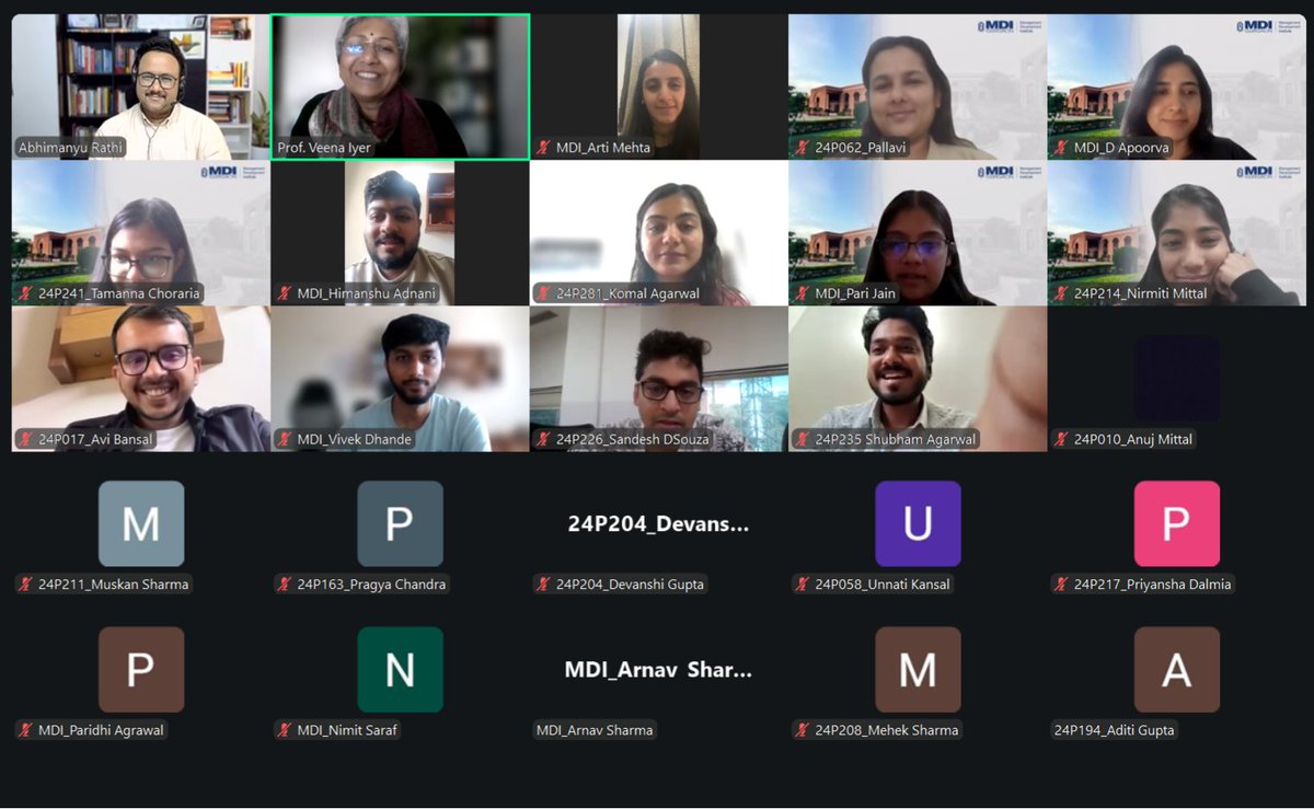 MDI Gurgaon tweet media