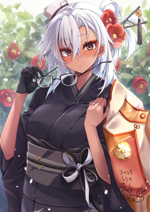 #凍結祭りでフォロワー減ったから自己紹介して逆に増やす 乙女かわいい武蔵しゃんが提督といちゃいちゃしてる絵とか漫画とか描いてるアカウントです('ω')ノ