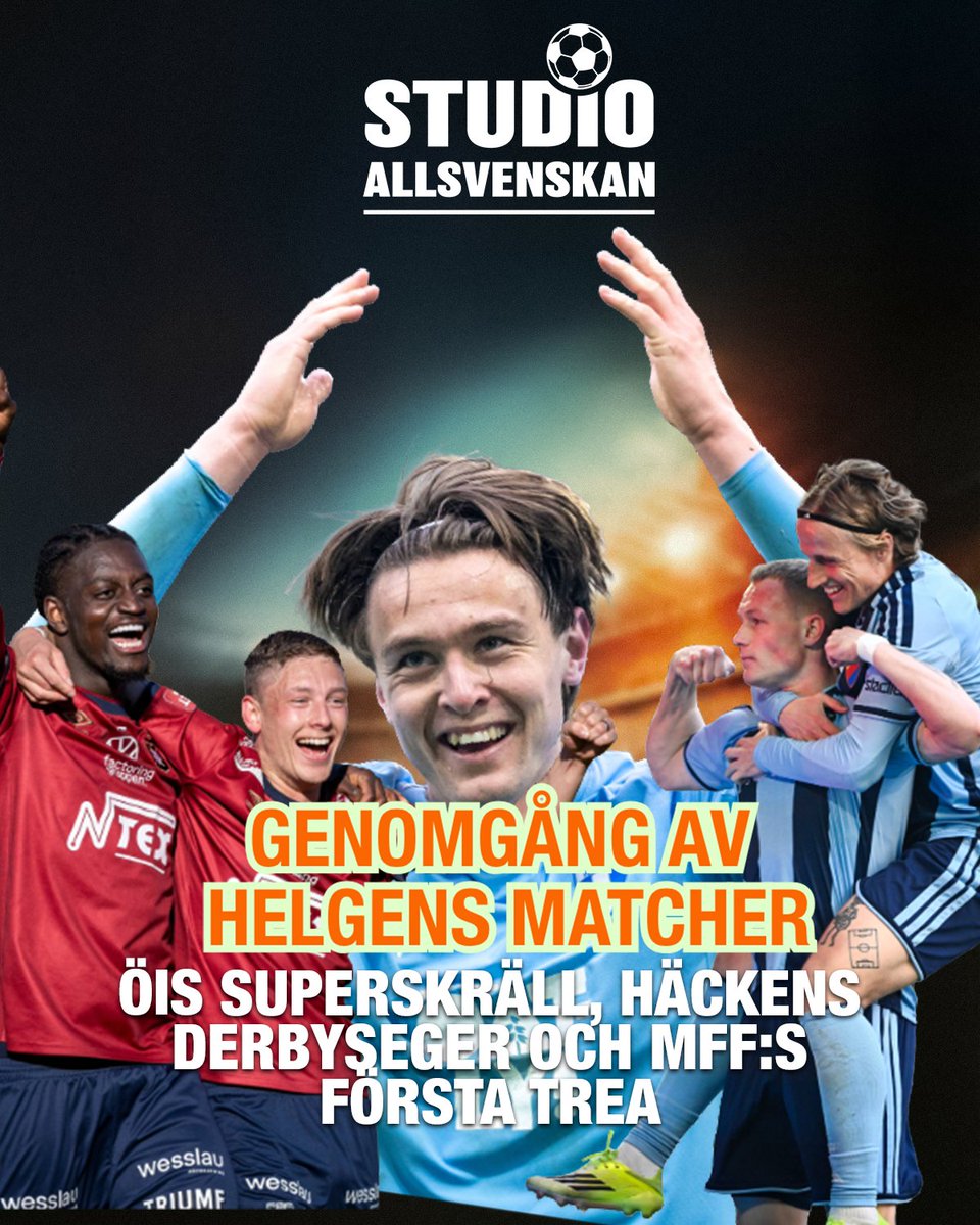 Studio Allsvenskan tweet media