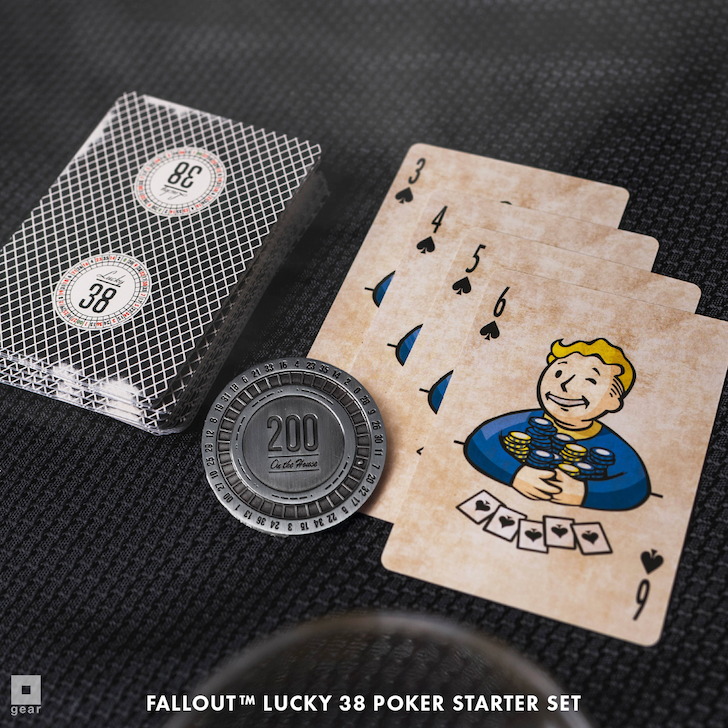 bethesda_ESP's tweet image. ♣️ La casa siempre gana ♥️ 

¡Os presentamos el set de Póker del Lucky 38 en #Fallout: New Vegas con ilustraciones de Vault Boy!

🔗 beth.games/4sqDy3r