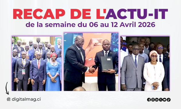 digital_magci's tweet photo. #ActuIT | RECAP de l’actualité du numérique de la semaine en Côte d’Ivoire (6-12 avril 2026)

𝗘𝗻 𝘀𝗮𝘃𝗼𝗶𝗿 𝗽𝗹𝘂𝘀 𝐢𝐜𝐢... https://t.co/xaEsIuPNrV

#Digitalmagci #Afrique #CI #CyberSécurité #Données_Structurées #GITEX_Africa #Innovations #IA #SIADE #Transition_Numérique https://t.co/UBswmkCFDT