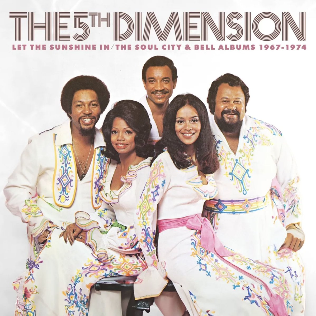 CherryRedGroup's tweet photo. Celebrating 60 years of The 5th Dimension. Let The Sunshine In – The Soul City & Bell Albums is the first-ever box set dedicated to the legendary “champagne soul” group. Plus rare bonus material👉 https://t.co/xN1HVEiJ3B
#The5thDimension #SoulMusic #60sMusic #70sMusic https://t.co/ePufsBbsgq