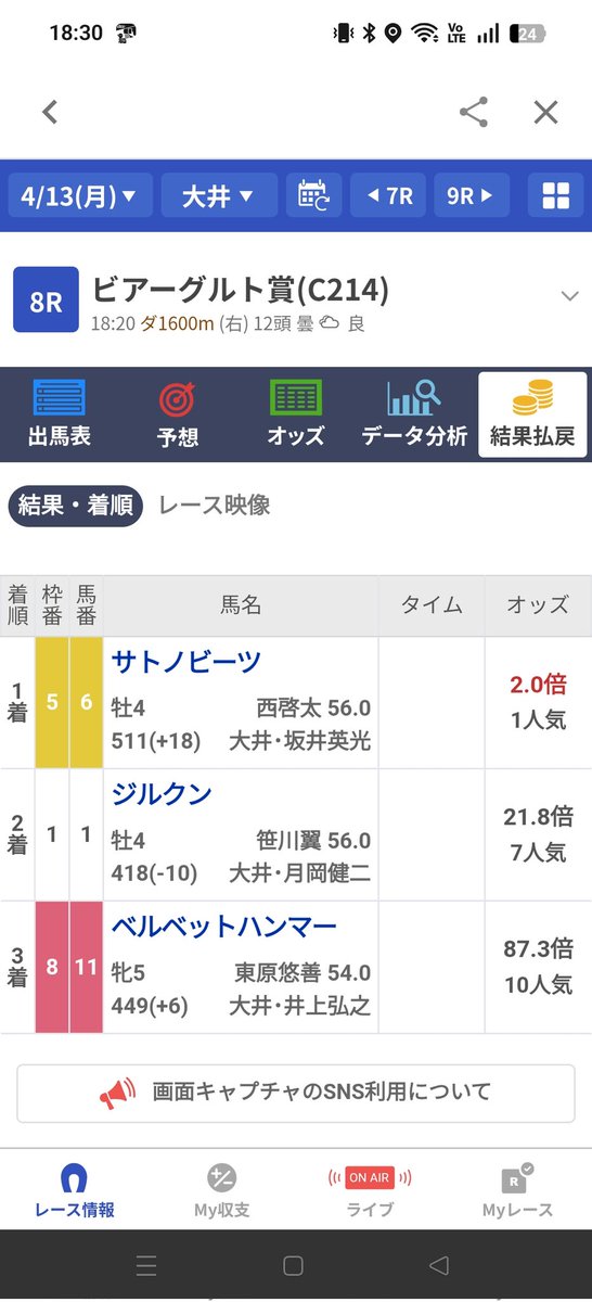 西京の馬券師三宅 tweet media