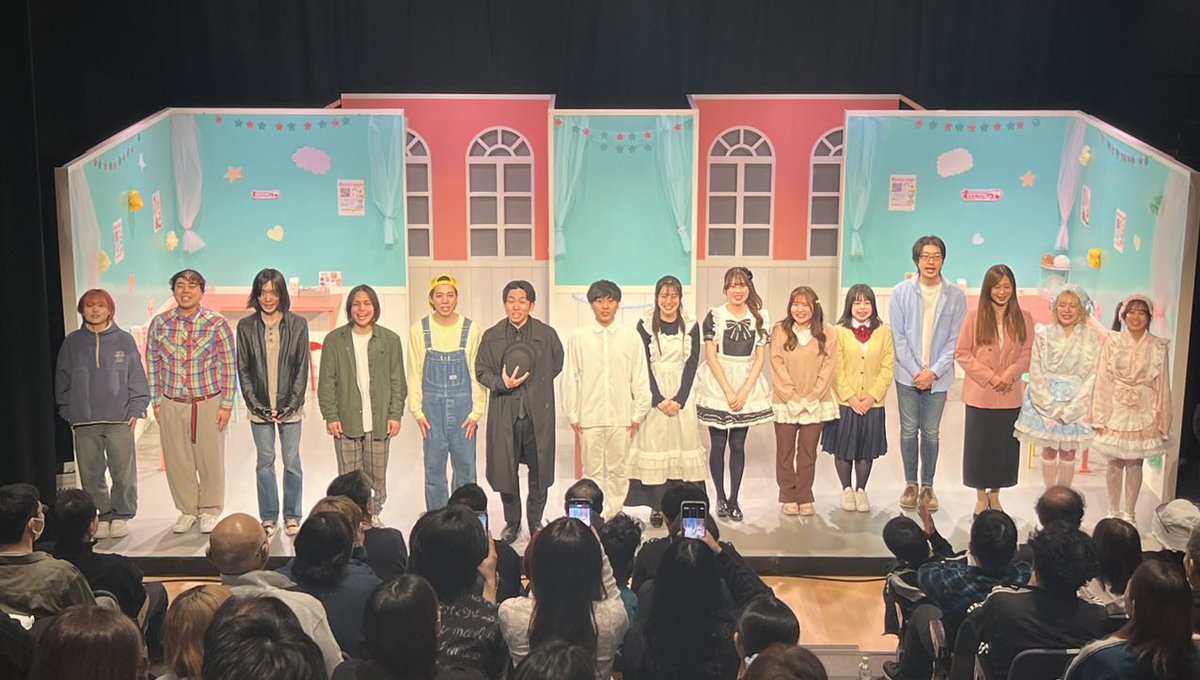 nashikazafuk's tweet photo. 昨日はナシカ座 カムバック公演 vol.3『メイドのみやげ2026』千秋楽でございました。
たくさんの方のご助力で、萌え♡チーム きゅん♡チーム共に無事に幕を下ろすことができました。
改めて御礼申し上げます。

また劇場でお会いできましたら幸いです！
#メイドのみやげ26 https://t.co/vdJILY3kt6