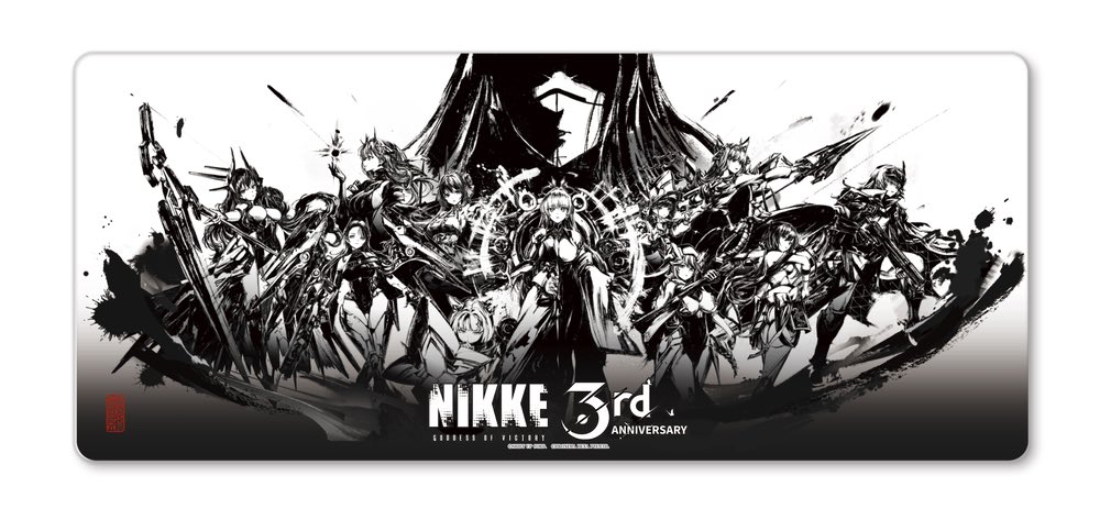 サプライ】 勝利の女神:NIKKE ×墨絵SHOP in TSUTAYA 京都IP書店 ・墨絵