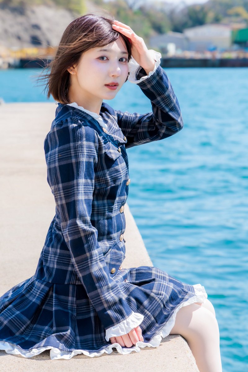 春風と遊ぶ美しい髪✨✨
　Model:ヒカリちゃん
　　　　<a href="/hikari_bz/">ヒカリ</a> 
＃素敵な春服コーデ
＃可愛い　
＃ヘアアレンジ
＃美しい　＃美肌
＃瀬戸内海　＃春
＃尾道　＃海風になびく髪
＃NOBLEHIROSHIMA撮影会
＃ファインダー越しの私の世界