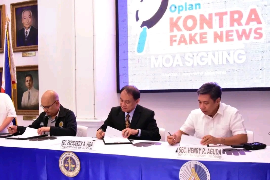 dojphofficial's tweet image. PRESS STATEMENT | DOJ, PCO, and DICT Unite to Combat Digital Disinformation with Historic MOA Signing

facebook.com/10006792861183…

#DOJPH
#BagongPilipinas