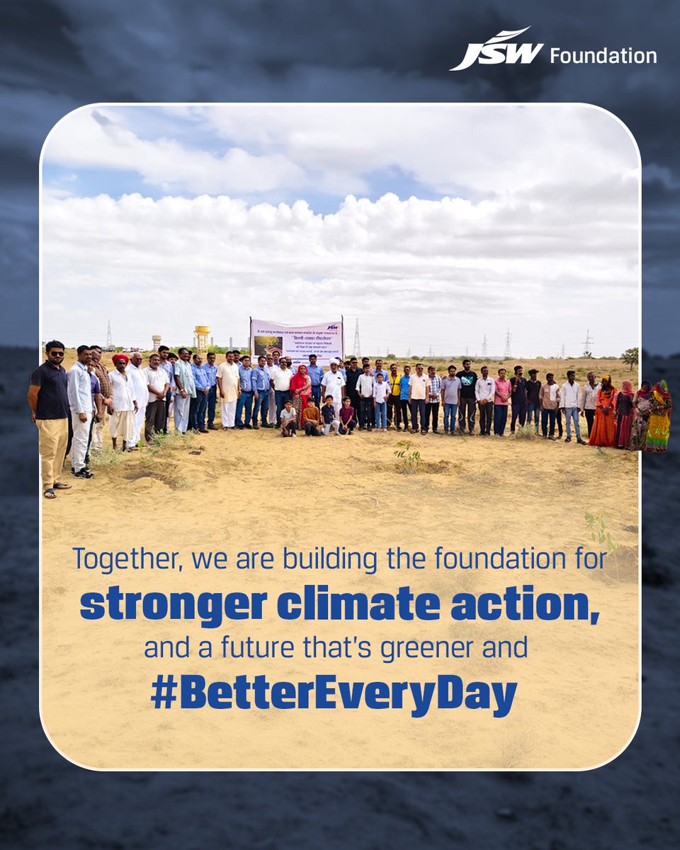 JSW Foundation tweet media