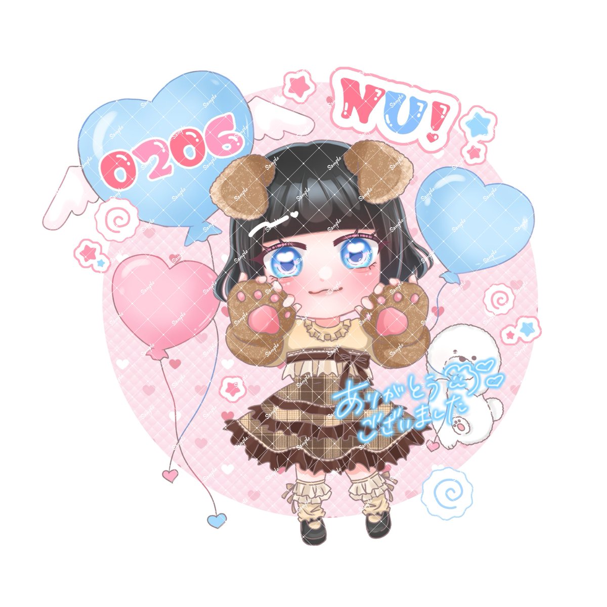 pppcochi's tweet photo. 生誕グッズ用のイラストご依頼でした🎶
衣装可愛い꒰ ՞•`·̫ ‐՞꒱⟡.·

#イラスト依頼 https://t.co/o6URTbOrjx