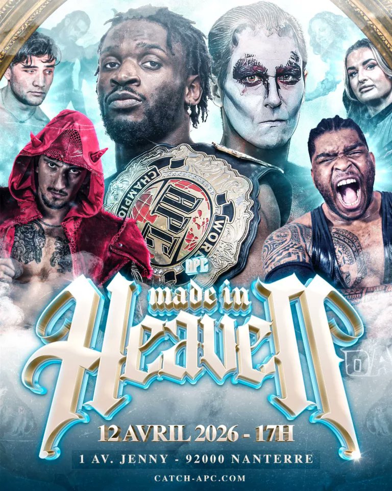 Superluchas's tweet photo. Resultados APC Made In Heaven | Kuro vs. Cara Noir

#APCcatch   #indiewrestling

👇👇👇
https://t.co/bbIDggykkS https://t.co/UC2CFkovqx