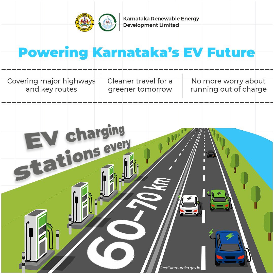 KREDL_GoK's tweet image. Driving Karnataka towards a cleaner, smarter future!

#GreenMobility #Sustainability