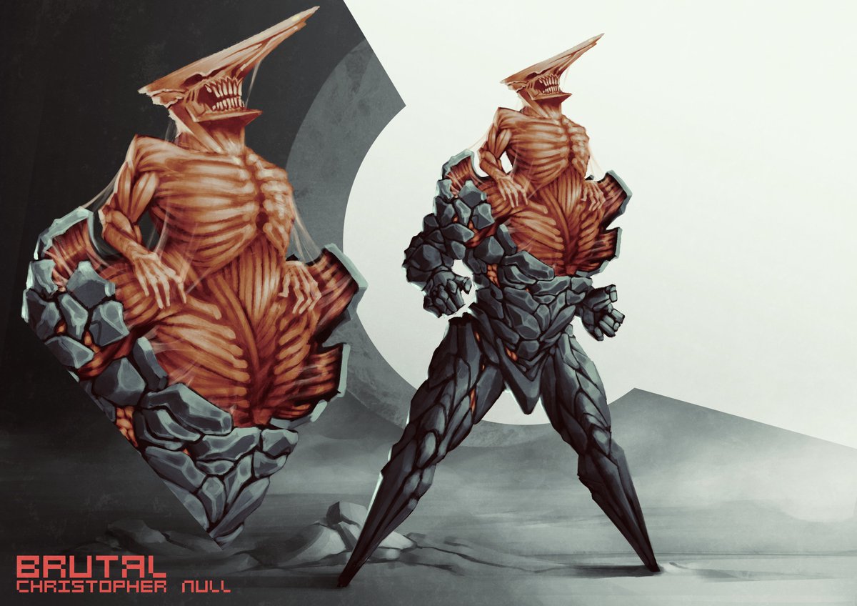 NiffBlueGriff's tweet image. I've been working on a personal project that blends brutalist architecture and body horror. You can expect to see a lot more of these creautres 👀
#Brutalism #BodyHorror #CreatureDesign