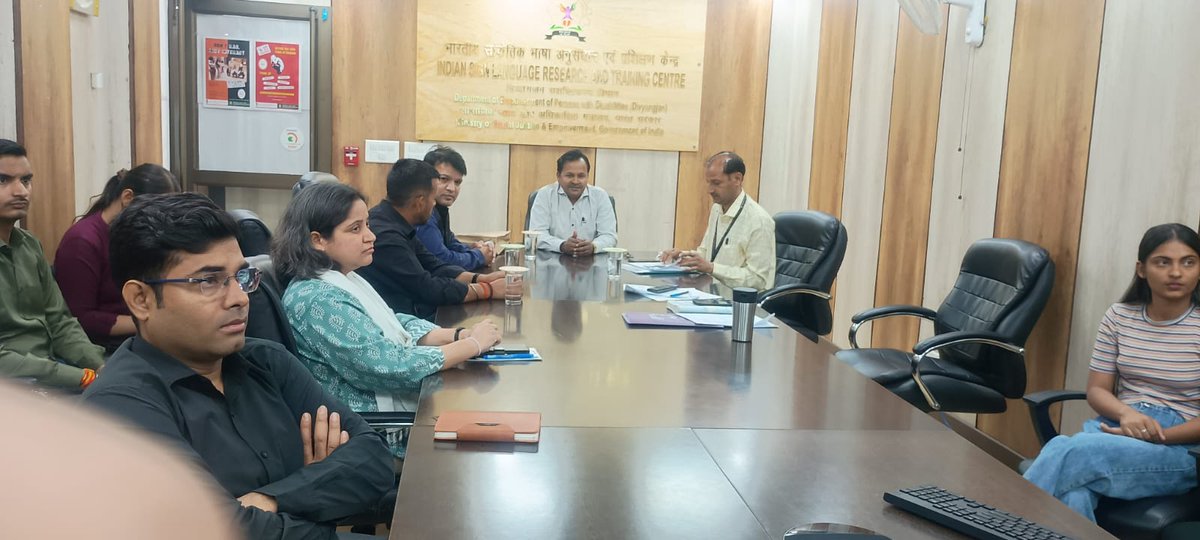 Indian Sign Language Research and Training Centre tweet media