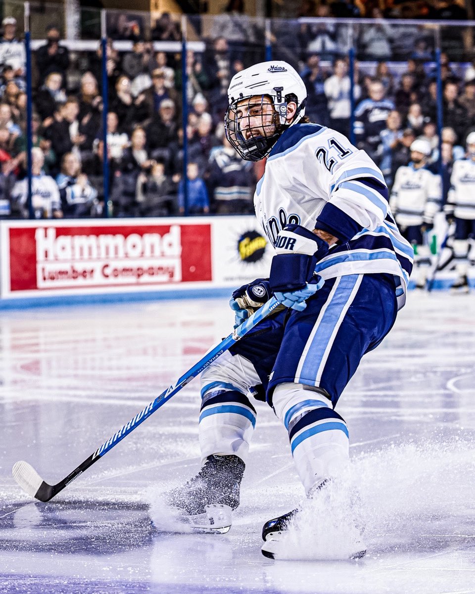 Nicholas Peluso has entered the transfer portal.

(📸 Anthony DelMonaco - UMaine Athletics)