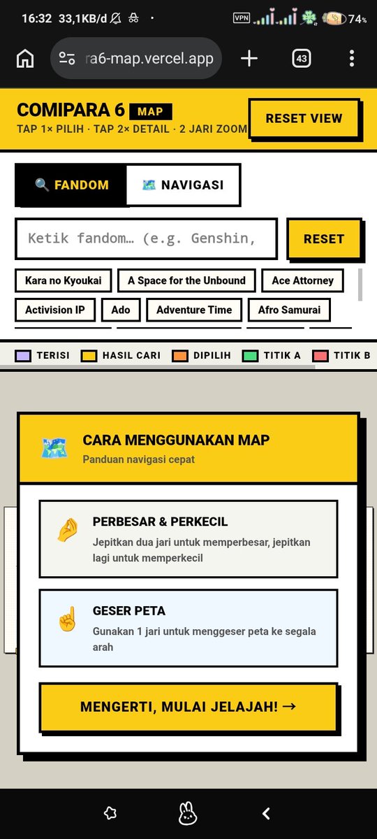 <a href="/comipara_id/">Comic Paradise</a> sudah dekat. 

Saya dan teman saya membuat project Comipara interactive map untuk creator dan pengunjung. 
ssst ada search fandom sama penunjuk arah loh...
comipara6-map.vercel.app
Jika ingin mengisi katalog silahkan DM nanti akan diberi link akses pengisian katalog.