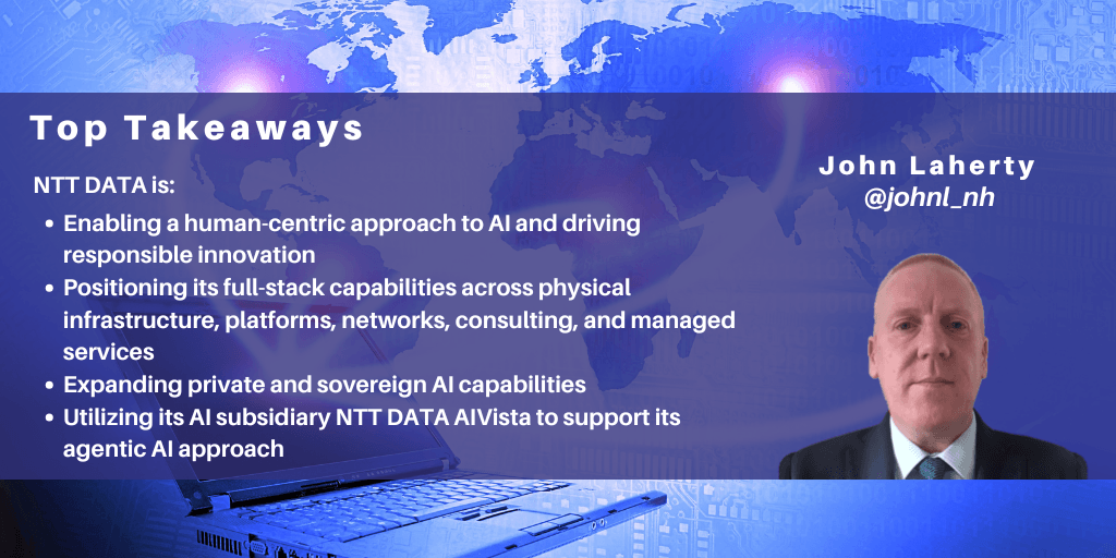 John_NH's tweet image. .@JohnL_NH has published a new @NHInsight blog post – 'NTT DATA Focusing on Responsible Innovation &amp;amp; Human-Centric AI': reimagine.nelson-hall.com/articles/ntt-d… 
#ITservices #AI #AIOPs #AgenticAI #BPS #Innovation @nttdata_inc @NTTData