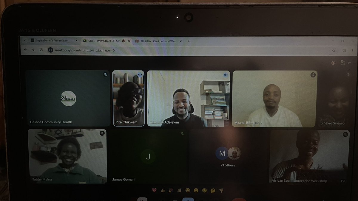 Starting the week with some serious momentum. ⚡️

On Friday, we officially held the onboarding meeting for our first-ever cohort of the Impact Builders Program. This is a dedicated 3-month journey, and the energy in the room was a clear sign of the transformation ahead.

There is